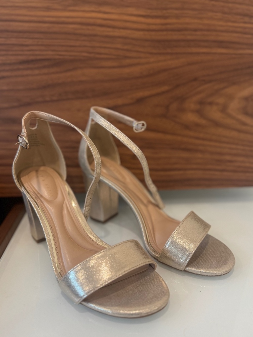 DSW Champagne Color High Heels